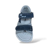 Sandali Tallonati Primi Passi Balocchi Ciciban Bart 368225 Blue-Grigio-Giallo – Pelle Velcro