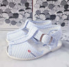 Sandali Bambino Superga Scarpine Azzurre a Righe Con Chiusura Cinturino Alla Caviglia E Fibbia Sandali Fondo in Gomma Logo Laterale Moda/Bambini e ragazzi/Scarpe/Sandali D'Avanzo Clazature - Nola, Commerciovirtuoso.it