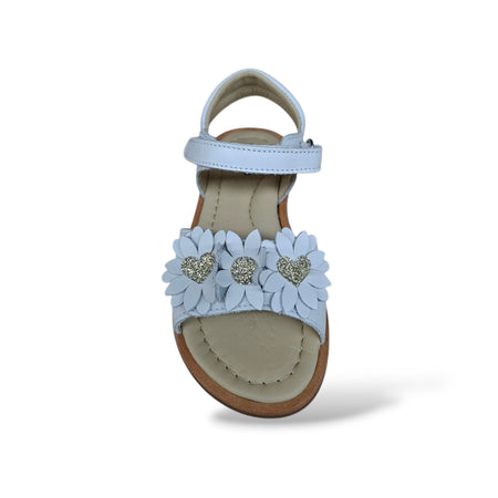 Sandali Balocchi Paris 161463 Bianco-Oro Bambine e Ragazze – Pelle Velcro Cerimonia