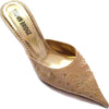 Brown Bridge Scarpe Donna Estive Punta Scarpa Estiva Elegante Ricamata Perline Scarpa Oro Chiaro Tacchi Donna Gioiello ART. 808-661 zoccoletta donna L'Orchidea - Siderno, Commerciovirtuoso.it