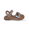 Sandali Ragazza GIOSEPPO AWENDO 78914 – Cipria in Pelle | Velcro per un Look Romantico e Femminile