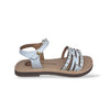 Sandali Ragazza GIOSEPPO YSTAD 78944 – Bianco in Pelle | Velcro per un Look Fresco e Moderno