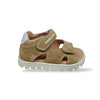 Sandali Tallonati Primi Passi Balocchi Bart 163514 Beige Scuro – Pelle Velcro Bambini