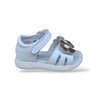 Sandali Tallonati Primi Passi Balocchi Paris 161338 Bianco-Argento-Oro-Bronzo – Pelle Velcro