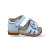 Sandali Tallonati Primi Passi Balocchi Paris 161339 Bianco-Oro – Pelle Velcro Bambine