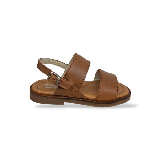 Sandalo Francescano Pelle Bambini e Ragazzi Panyno Horma B3039 Cuoio – Fibia Unisex Taglia 22-39