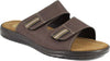 Patrizia Arizona 8612 Testa di Moro Ciabatte Uomo ESTIVE Made in Italy Due Strappi Regolabili Sottopiede Vera Pelle Zeppa 2 CM ART. 8612 PANTOFFOLA UOMO L'Orchidea - Siderno, Commerciovirtuoso.it