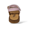 Sandali Bambina Eleganti Cerimonia Platis P3254 Cipria Rosa Pelle Fiocco Velcro Comunione