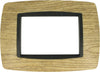 SANDASDON-Placca-Bombe-3M-Legno-Scuro-Compatibile-Con-Bticino-Living-International