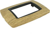 SANDASDON-Placca-Bombe-3M-Legno-Scuro-Compatibile-Con-Bticino-Living-International