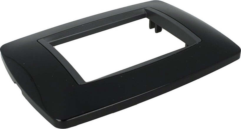 SANDASDON-Placca-Bombe-3M-Nera-Compatibile-Con-Bticino-Living-International