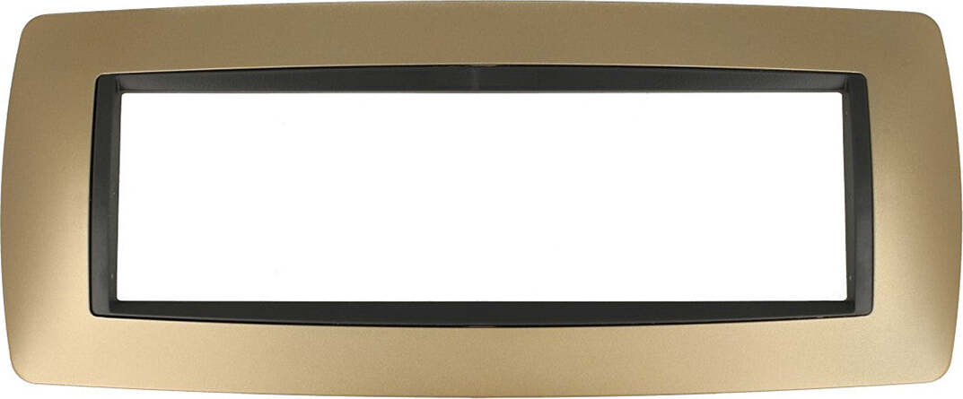 SANDASDON Placca Bombe 7M Oro Compatibile Con Bticino Living Internationall Fai da te/Materiale elettrico/Placche/Placche per prese Scontolo.net - Potenza, Commerciovirtuoso.it