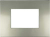 SANDASDON-Placca-Flat-Slim-Sottile-3M-Titanio-Compatibile-Con-Bticino-Axolute-Air