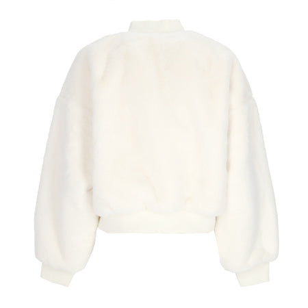 Nike Pelliccia Donna W Sportswear Reversible Faux Fur Bomber Sail/sanddrift da donna