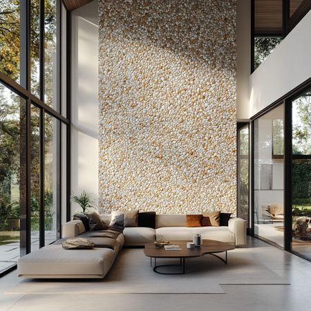 Piastrelle 3D a rilievo AUTOADESIVE in PVC 30x30cm Pietra, mattoni, marmo. Idrorepellenti