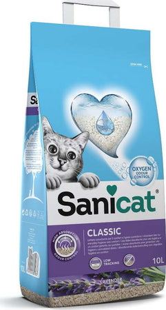 Sanicat Lettiera Assorbente Classic Lavender, 10L Prodotti per animali domestici/Gatti/Lettiere e accessori/Sabbia e lettiere Scontolo.net - Potenza, Commerciovirtuoso.it