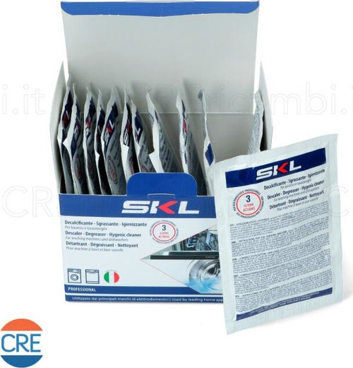 Sanificante-Tripla-Azione-SKL-per-Lavatrice-e-Lavastoviglie,-12-Bustine