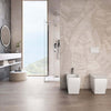 Sanitari-a-Terra-Filo-Muro-in-ceramica-bianca-con-copri-vaso-frizionato-Qubo