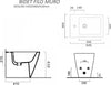 Sanitari-a-Terra-Filo-Muro-in-ceramica-bianca-con-copri-vaso-frizionato-Qubo