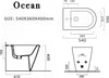 Sanitari-a-Terra-Filo-Muro-senza-brida-in-ceramica-bianca-Ocean