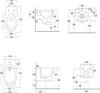 Sanitari in Ceramica Sospesi Vaso WC + Bidet + Sedile Made in Italy Con/Senza Staffe Casa e cucina/Bagno/Accessori per il bagno/Accessori per il WC/Sedili WC Ogomondo - Martina Franca, Commerciovirtuoso.it