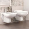 Sanitari-Sospesi-Filo-Muro-in-ceramica-bianca-con-copri-vaso-frizionato-Glam