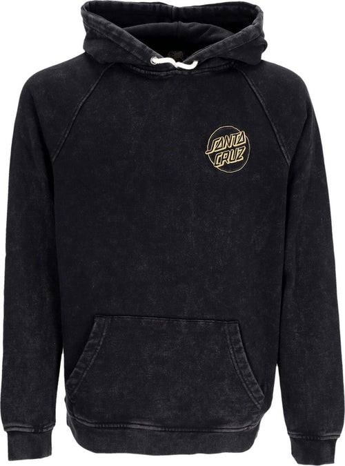 SANTA-CRUZ-Felpa-Cappuccio-Uomo-50th-Opus-Dot-Chest-Hoodie-Black-Acid-Wash-da-uomo