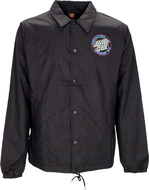 SANTA-CRUZ-Giacca-Coach-Jacket-Uomo-Natas-Screaming-Panther-Jacket-Black-da-uomo