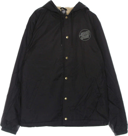 SANTA-CRUZ-Giacca-Coach-Jacket-Uomo-Opus-Dot-Jacket-Black-da-uomo