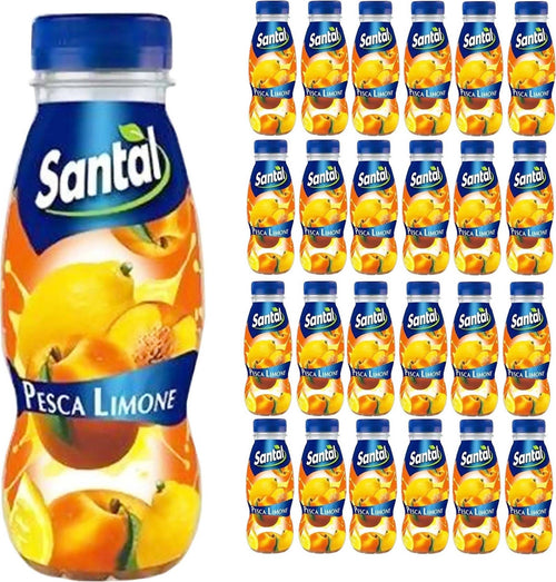 Santal 24x Succo Di Frutta Pesca E Limone Multipack in Bottiglietta Santal Pet 250 Ml Confezione Da 24 Pezzi Alimentari e cura della casa/Alimenti freschi e refrigerati/Bevande fresche/Succhi e frullati freschi/Succhi di frutta freschi Franco Pausa Caffè - Albano Laziale, Commerciovirtuoso.it
