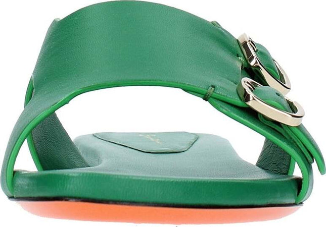 Santoni-Sandali-Verde-da-donna