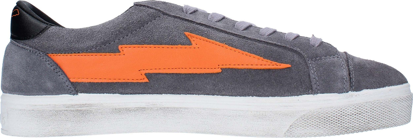 SANYAKO-Sneakers-Grigio-arancio-da-bambino