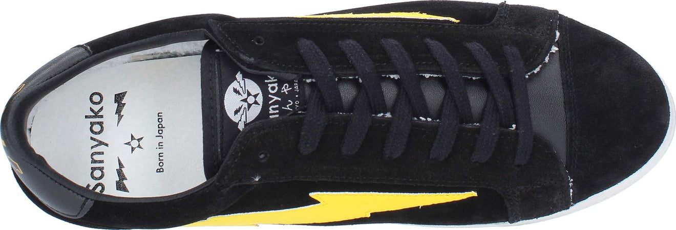 SANYAKO-Sneakers-Nero-giallo-da-bambino