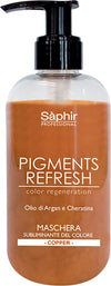 Saphir Professional Pigments Color Regeneration 300 Ml Maschera Colore Per Capelli Hairstyle Maschera Colorante Illuminante 3 In 1 Bellezza/Cura dei capelli/Colore/Colore semi permanente Profumeria Chèri - Locri, Commerciovirtuoso.it