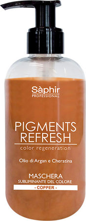 Saphir Professional Pigments Color Regeneration 300 Ml Maschera Colore Per Capelli Hairstyle Maschera Colorante Illuminante 3 In 1 Bellezza/Cura dei capelli/Colore/Colore semi permanente Profumeria Chèri - Locri, Commerciovirtuoso.it