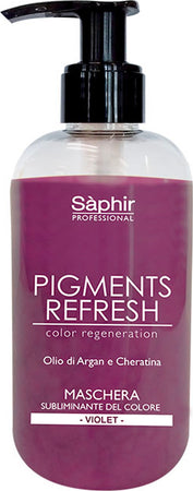 Saphir Professional Pigments Color Regeneration 300 Ml Maschera Colore Per Capelli Hairstyle Maschera Colorante Illuminante 3 In 1 Bellezza/Cura dei capelli/Colore/Colore semi permanente Profumeria Chèri - Locri, Commerciovirtuoso.it