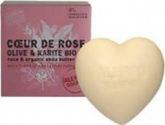 Sapone a Cuore Profumato alla Rosa 200 gr Tadè Linea Aleppo Burro di Karité Bio Idea Regalo Sapone Tiziana non solo gioielli - Civitanova Marche, Commerciovirtuoso.it
