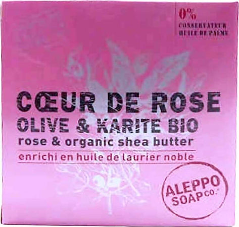Sapone a Cuore Profumato alla Rosa 200 gr Tadè Linea Aleppo Burro di Karité Bio Idea Regalo Sapone Tiziana non solo gioielli - Civitanova Marche, Commerciovirtuoso.it