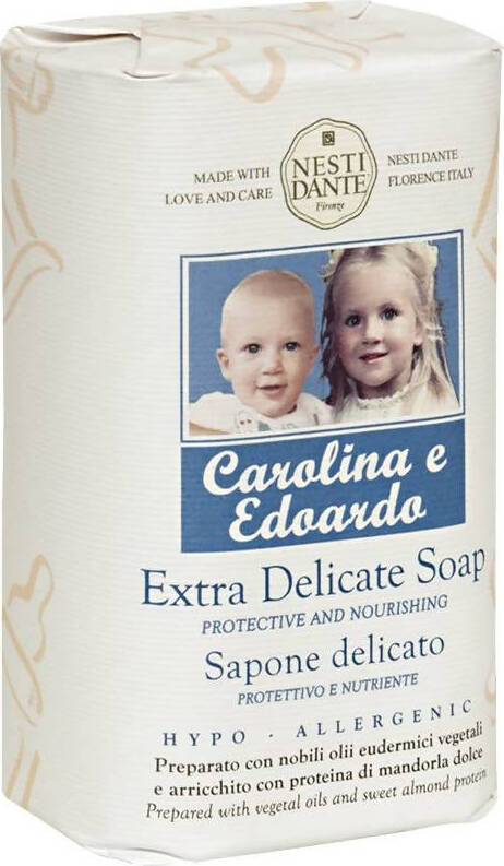 Saponetta Carolina e Edoardo 250 gr Carolina & Edoardo sapone vegetale Nesti Dante 250 gr Saponetta Carolina e Edoardo 250 gr Tiziana non solo gioielli - Civitanova Marche, Commerciovirtuoso.it
