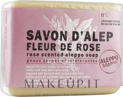 Saponette 100% naturale Tadè Linea Aleppo Sapone Alla Rosa 100 gr. Sapone Artigianale Corpo Sapone Tiziana non solo gioielli - Civitanova Marche, Commerciovirtuoso.it
