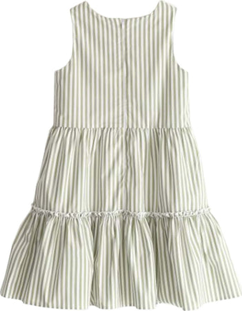 Sarabanda Abito Bambina Bianco A Righe Plissettato Sotto Il Ginocchio Vestitino Foderato Con Scollo Quadrato E Chiusura A Cerniera Sul Retro Moda/Bambine e ragazze/Abbigliamento/Abiti/Casual Mondo Bimbo - Bagnara Calabra, Commerciovirtuoso.it