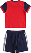 SARABANDA Completo t-shirt e pantalone corto al ginocchio per bambino 1271277200 12772 colore 2256 Completino Bimbo Set Rosso Blu Abbigliamento Sanitaria Gioia del Bimbo - Villa San Giovanni, Commerciovirtuoso.it