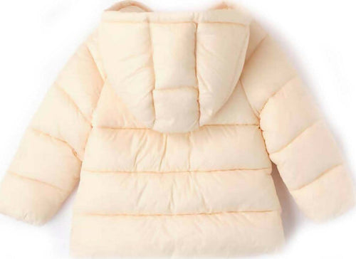 Sarabanda Piumino per Bambine Panna Con Zip E Cappuccio Imbottito Moda/Bambine e ragazze/Abbigliamento/Giacche e cappotti/Giacche Mondo Bimbo - Bagnara Calabra, Commerciovirtuoso.it