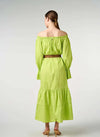 Sarah-Chole-Vestito-Donna-Lungo-Lime-Con-Cintura-Casual-Sarah-Chole