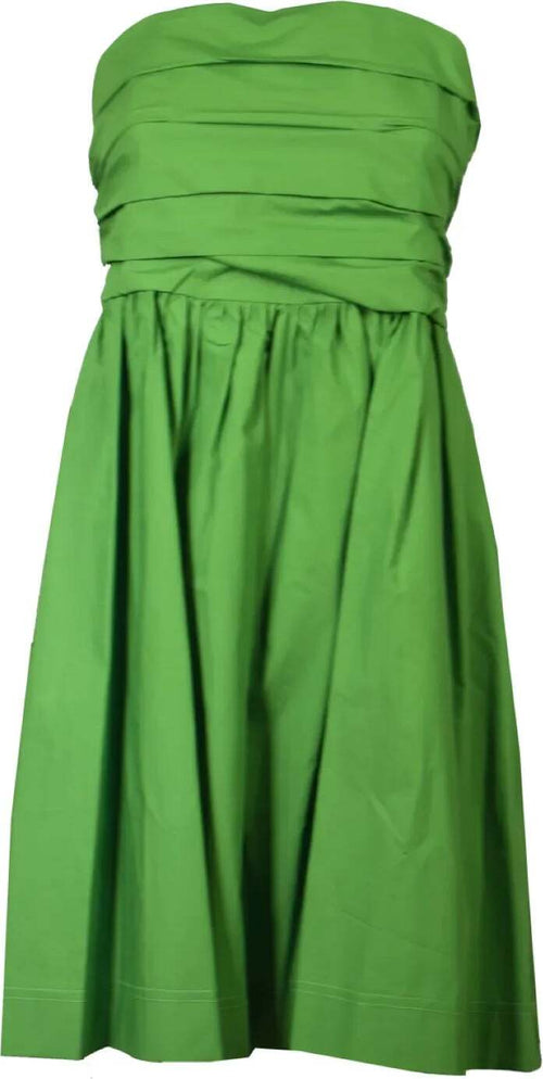 Sarah-Chole-Vestito-Donna-Verse-Scollo-a-Cuore-Abito-Corto-in-Cotone-Caylin