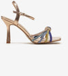 Sasha - Sandali con strass e fiocco intrecciato