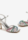 Sasha - Sandali con strass e fiocco intrecciato