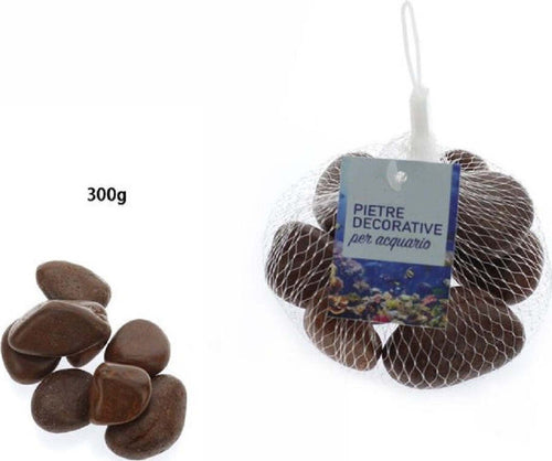 Sassi Pietre Decorative Marroni Per Acquario 300 Gr. Decorazione Giardino 70255 Prodotti per animali domestici/Pesci e animali d'acqua/Arredo per acquario/Ciottoli decorativi Trade Shop italia - Napoli, Commerciovirtuoso.it