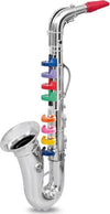 Sassofono Sax Argento Jazz Banda Bambini Giochi Musicali Strumento Educativo Giochi e giocattoli/Strumenti musicali giocattolo/Strumenti a fiato e ottoni Trade Shop italia - Napoli, Commerciovirtuoso.it