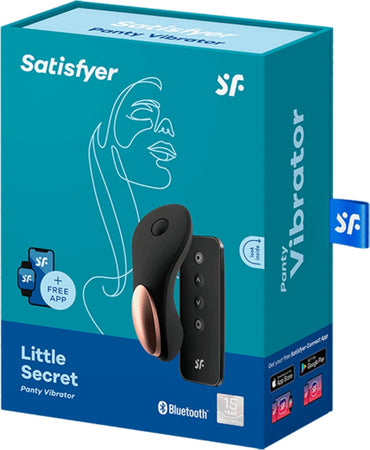 Satisfyer Little Secret Panty Vibratore In Silicone Da Mutandina Con Telecomando E Applicazione Salute e cura della persona/Erotismo e contraccezione/Sex toys/Vibratori/Vibratori classici Kondorama - Martinsicuro, Commerciovirtuoso.it